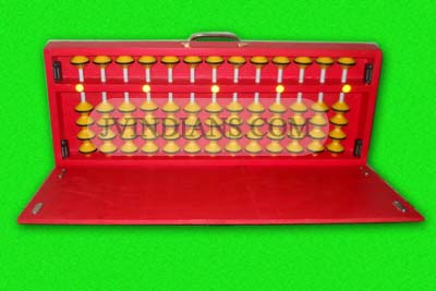 13Rod Abacus with Closer